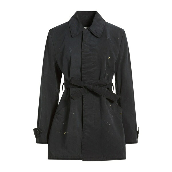 【貨物輸送無料】 マルタンマルジェラ レディース 上衣＆上衣 アウター Overcoats \u0026 Trench Coats Black
