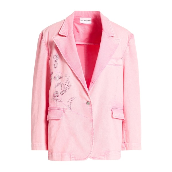【貨物輸送無料】 一巻の終わり フェム レディース 上衣＆上衣 アウター Blazers Pink