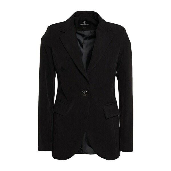 【送料無料】 クリスチーナエフェ レディース ジャケット＆ブルゾン アウター Blazers Black｜asty