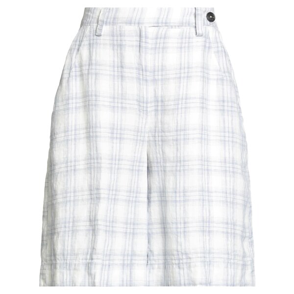 【送料無料】 マッシモ アルバ レディース カジュアルパンツ ボトムス Shorts & Bermuda Shorts White｜asty