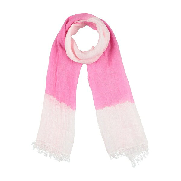 【送料無料】 120%リノ レディース マフラー・ストール・スカーフ アクセサリー Scarves Pink|asty
