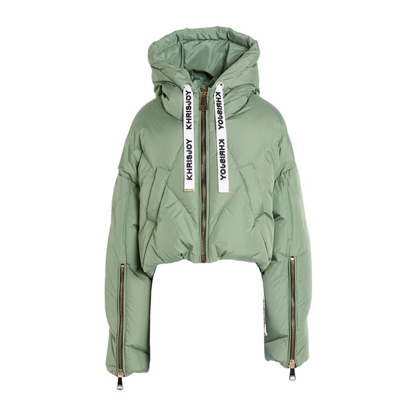 【貨物輸送無料】 クリスジョイ レディース 上衣＆上衣 アウター Puffers Green