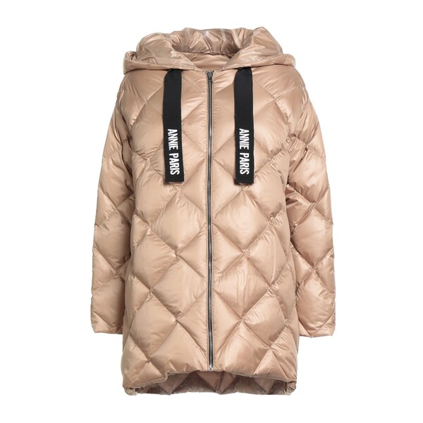 【送料無料】 アニー パリ レディース ジャケット&ブルゾン アウター Puffers Beige|asty