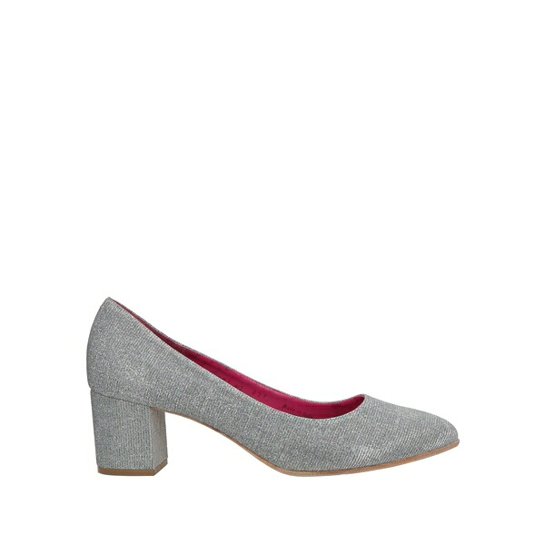 【貨物輸送無料】 ル バーベ レディース パンプス シューズ Pumps Silver