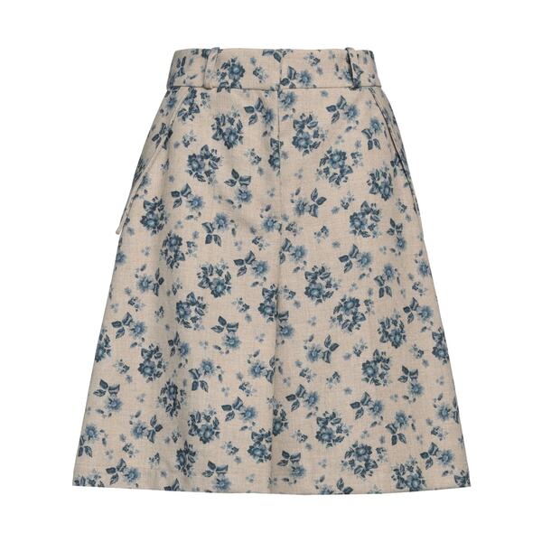 【送料無料】 セミクチュール レディース カジュアルパンツ ボトムス Shorts & Bermuda Shorts Beige|asty