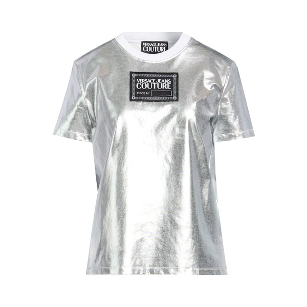 【貨物輸送無料】 呼びりん探し回る レディース ティーシャツ トップス T-shirts Silver Tシャツ・カットソー-トップス