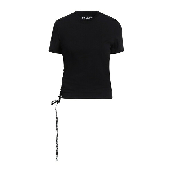 【送料無料】 ベルサーチ レディース Tシャツ トップス T-shirts Black｜asty