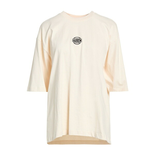 【送料無料】 バロウ レディース Tシャツ トップス T-shirts White|asty