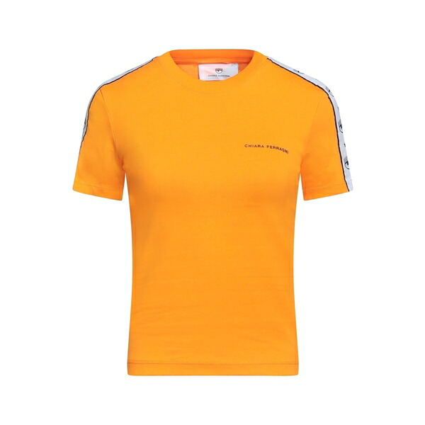 【貨物輸送無料】 シアラフェラーニ レディース プルオーバー トップス T-shirts Orange