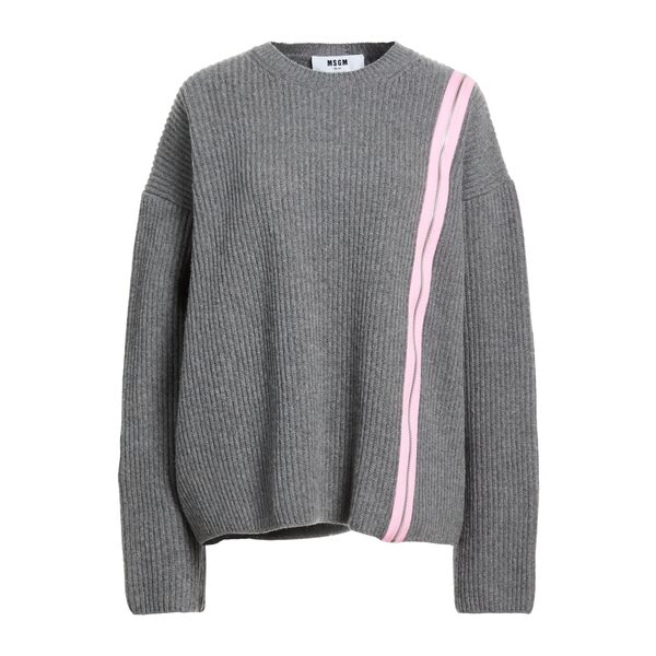 【貨物輸送無料】 エムエスジイエム レディース 編み物\u0026スウェーター アウター Sweaters Grey
