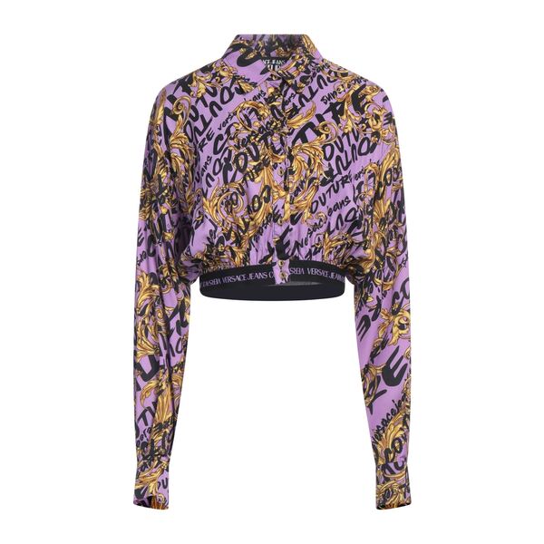 【送料無料】 ベルサーチ レディース シャツ トップス Shirts Purple｜asty