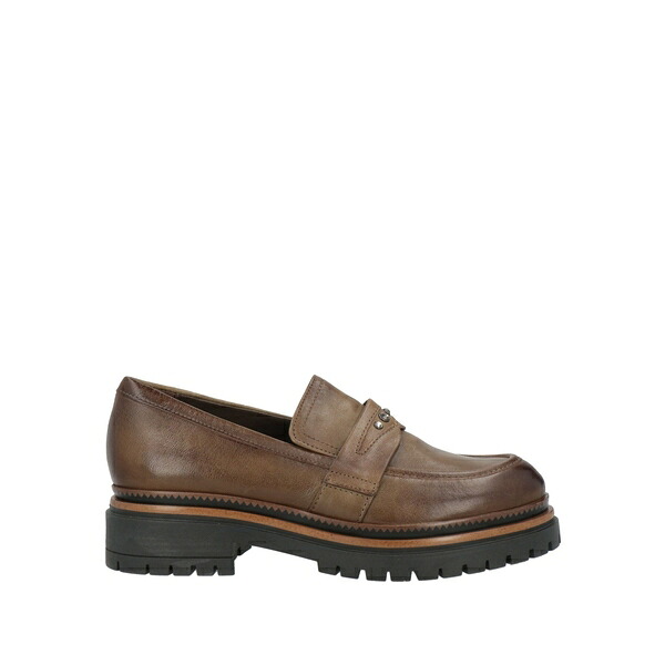 【送料無料】 ムジュス レディース スリッポン・ローファー シューズ Loafers Green｜asty