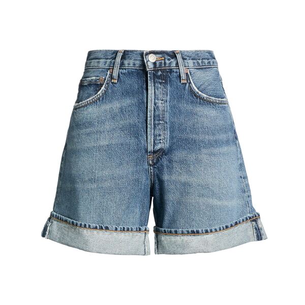 【貨物輸送無料】 アゴルド レディース ジーンズズボン下 ボトムス Denim shorts Blue