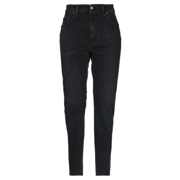 【貨物輸送無料】 アクネ ストゥディオズ レディース ジーンズズボン下 ボトムス Jeans Black