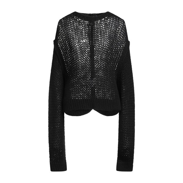 【貨物輸送無料】 リックオウエンス レディース 編み物\u0026プルオーバー アウター Sweaters Black