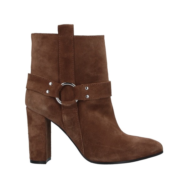 【貨物輸送無料】 ヴィアローマ15 レディース ブーツ シューズ Ankle boots Brown エンジニア-ブーツ