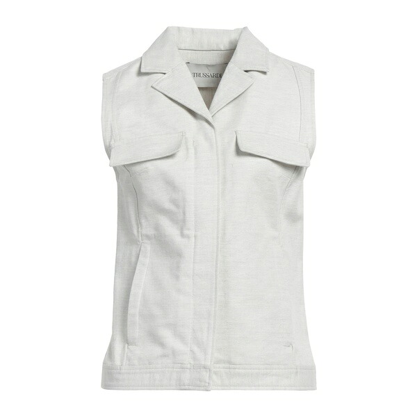 【送料無料】 トラサルディ レディース ジャケット＆ブルゾン アウター Vests Grey｜asty