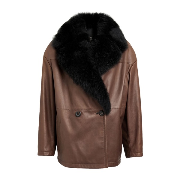 【貨物輸送無料】 ブランカ レディース 上衣＆上衣 アウター Coats Brown