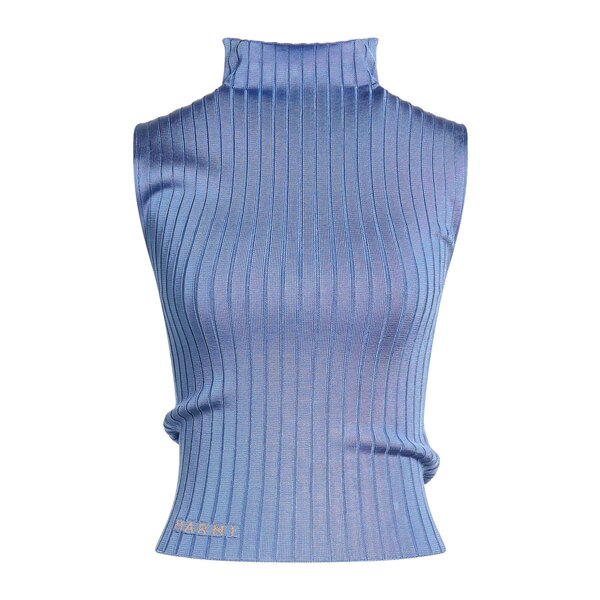 【貨物輸送無料】 マルニ レディース 編み物\u0026スウェーター アウター Turtlenecks Azure
