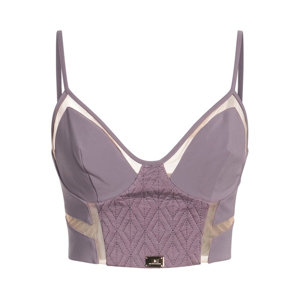 【貨物輸送無料】 エリザベスフランキ レディース プルオーバー トップス Tops Purple