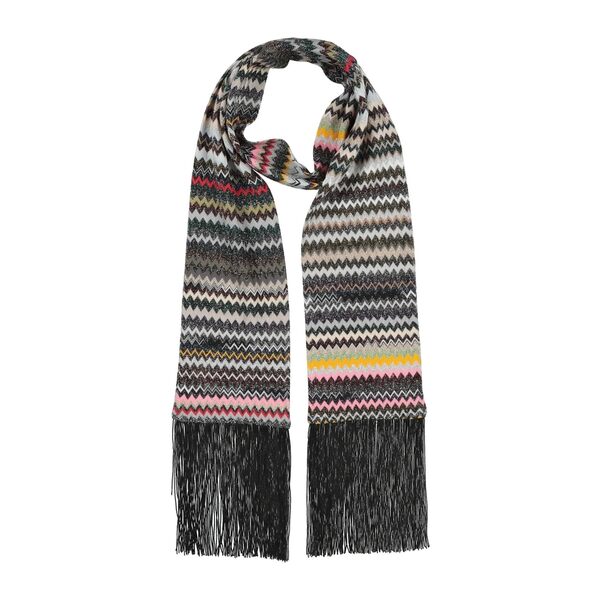 【貨物輸送無料】 ミッソーニ レディース えり巻き・袈裟・えり巻き 付属品 Scarves Black