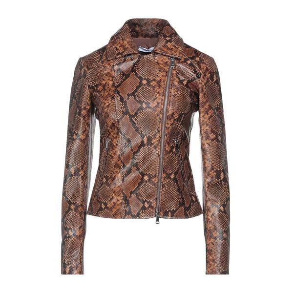 【送料無料】 アーメン レディース ジャケット＆ブルゾン アウター Jackets Brown｜asty