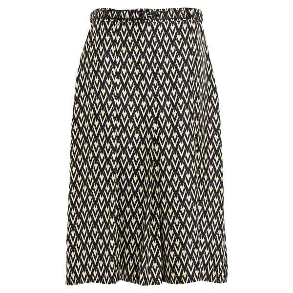 【貨物輸送無料】 ヴァレンティノ ガラヴァーニ レディース スコート ボトムス Midi skirts Black
