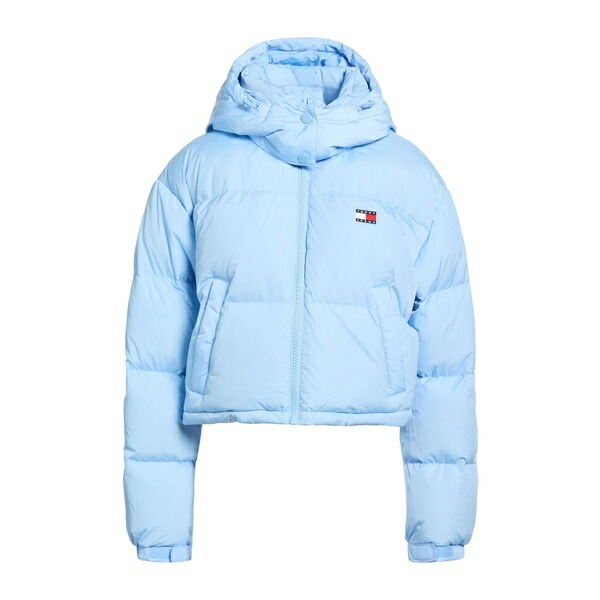 【送料無料】 トミー ヒルフィガー レディース ジャケット&ブルゾン アウター Puffers Azure|asty