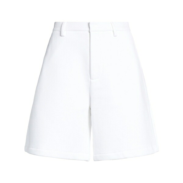【送料無料】 ディースクエアード レディース カジュアルパンツ ボトムス Shorts & Bermuda Shorts White｜asty