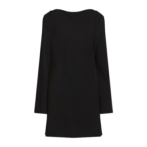 【送料無料】 アニエバイ レディース ワンピース トップス Mini dresses Black|asty