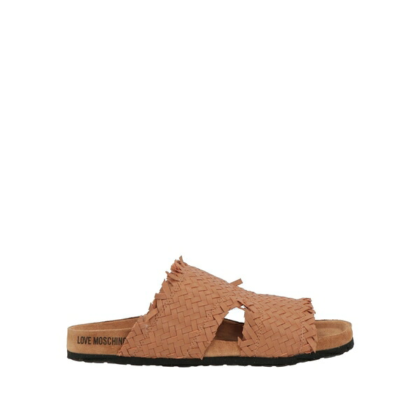 【送料無料】 モスキーノ レディース サンダル シューズ Sandals Brown｜asty