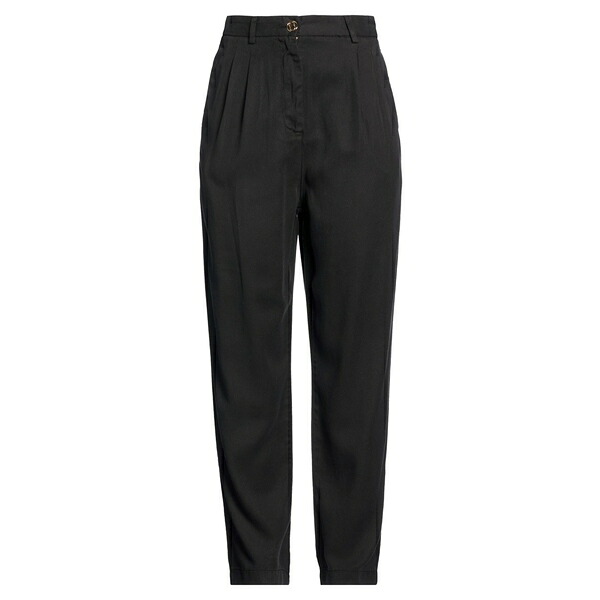 【貨物輸送無料】 ツイン仕掛ける レディース 心地好いズボン下 ボトムス Pants Black
