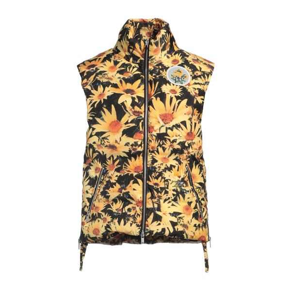 【貨物輸送無料】 ジル・サンダー レディース 上衣＆上衣 アウター Vests Yellow コート・ジャケット-レディースファッション