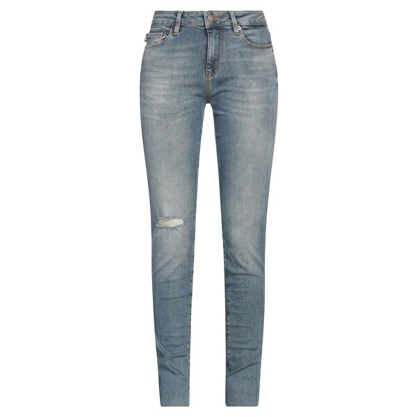 【貨物輸送無料】 モスキーノ レディース ジーンズズボン下 ボトムス Jeans Blue