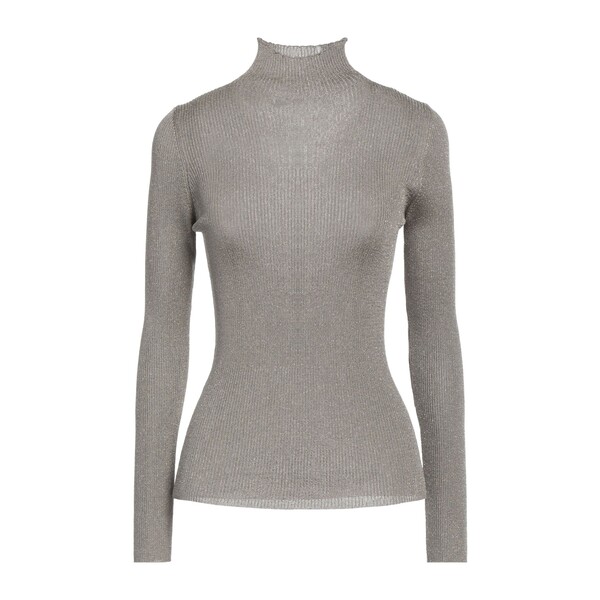 【送料無料】 ツインセット レディース ニット&セーター アウター Turtlenecks Grey｜asty