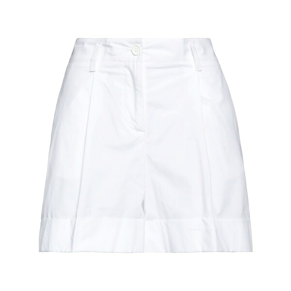 【貨物輸送無料】 パロッシュ レディース 心地好いズボン下 ボトムス Shorts \u0026 Bermuda Shorts White レディースファッション-ボトムス