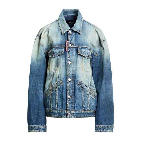 【貨物輸送無料】 ディースクエアード レディース 上衣＆上衣 アウター Denim outerwear Blue
