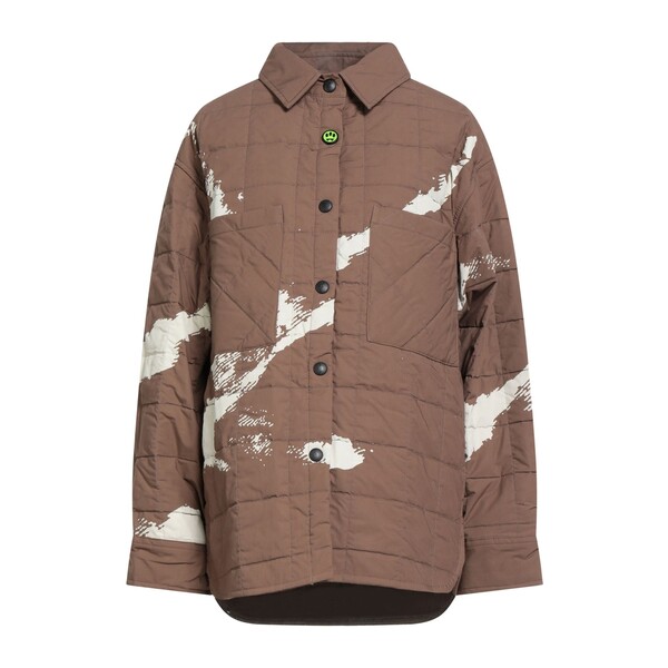 【貨物輸送無料】 バロウ レディース 上衣＆上衣 アウター Puffers Brown
