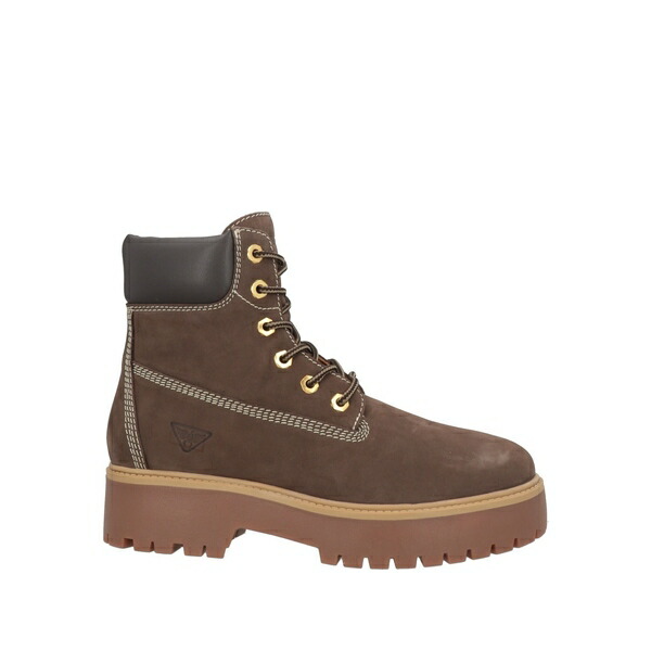 【貨物輸送無料】 ドックステップス レディース ブーツ シューズ Ankle boots Brown