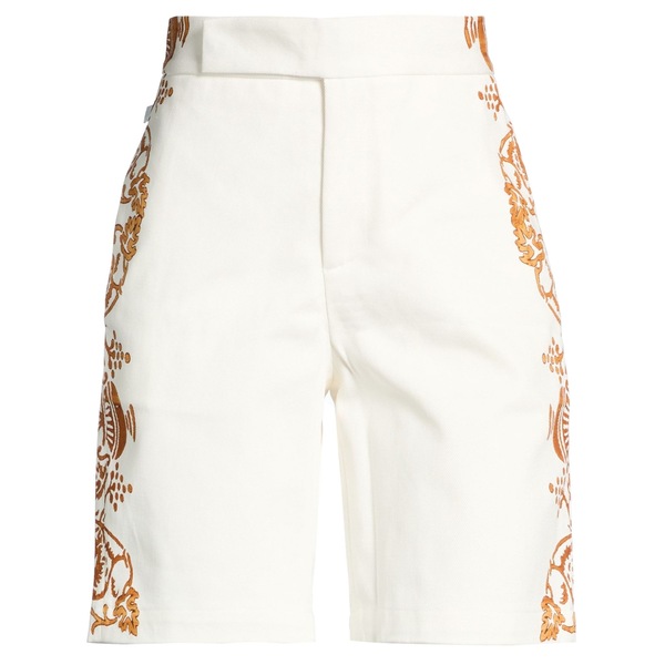 【貨物輸送無料】 フェデリコ チーナ レディース 心地好いズボン下 ボトムス Shorts \u0026 Bermuda Shorts White