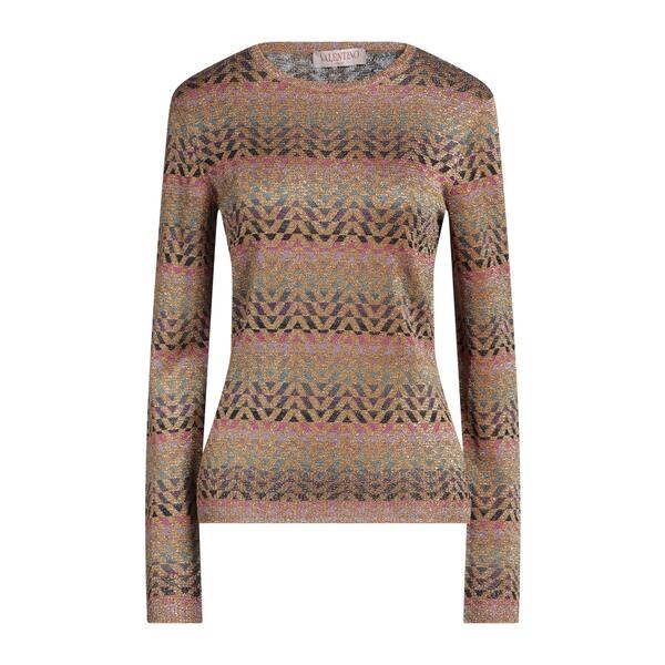 【貨物輸送無料】 ヴァレンティノ ガラヴァーニ レディース 編み物\u0026スウェーター アウター Sweaters Gold