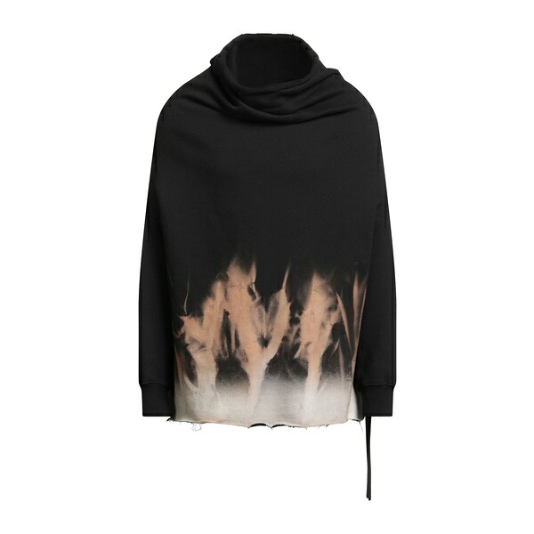 【貨物輸送無料】 リックオウエンス レディース パーカー・スウェットシャツ アウター Sweatshirts Black