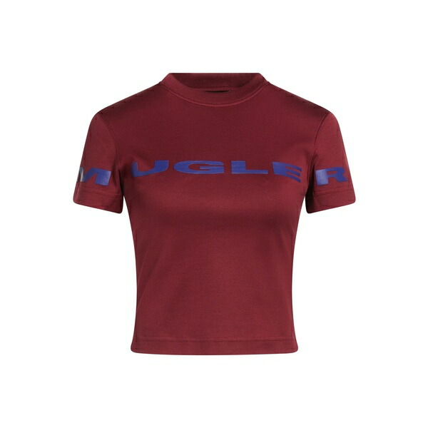 【貨物輸送無料】 マグラー レディース プルオーバー トップス T-shirts Red