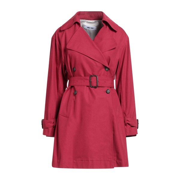 【貨物輸送無料】 アニー 光の都市 レディース 上衣＆上衣 アウター Overcoats \u0026 Trench Coats Red