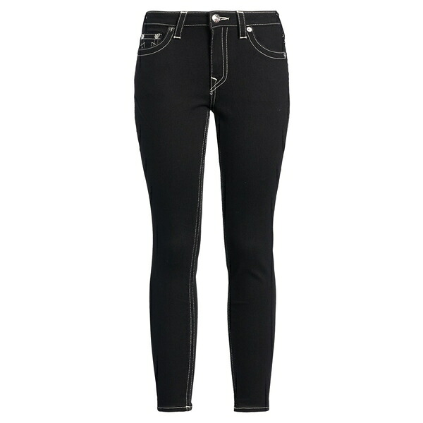 【送料無料】 トゥルーレリジョン レディース デニムパンツ ボトムス Jeans Black｜asty 22,792円