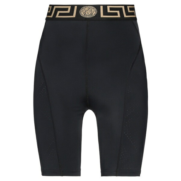 【貨物輸送無料】 ヴェルサーチ レディース 心地好いズボン下 ボトムス Shorts \u0026 Bermuda Shorts Black