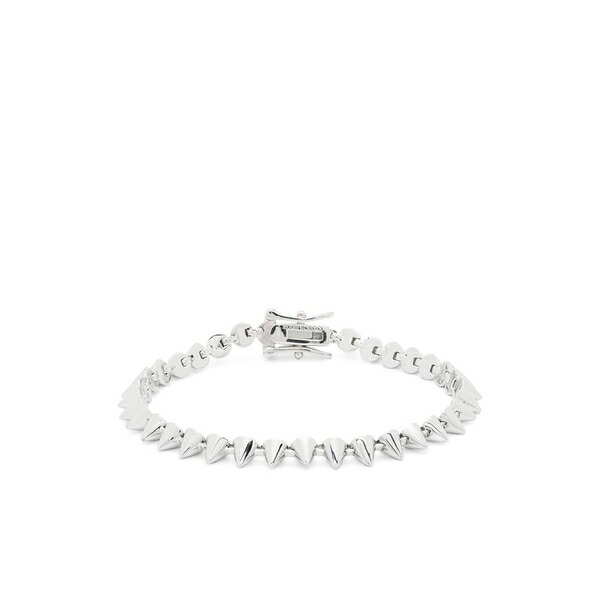 エディーボルゴ レディース ブレスレット・バングル・アンクレット アクセサリー Cone tennis bracelet Silver｜asty