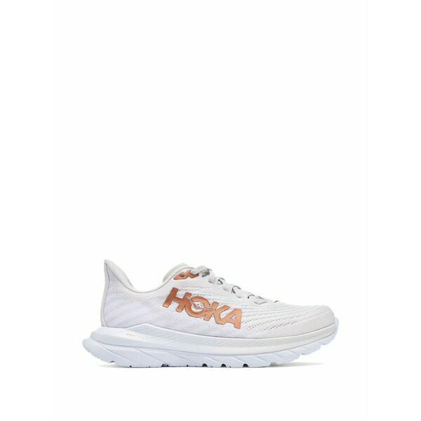 ホカオネオネ メンズ スニーカー シューズ Mach 5 logo-detail sneakers White