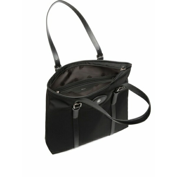 バリー メンズ トートバッグ 御徒面子 Logo-patch tote bag Black