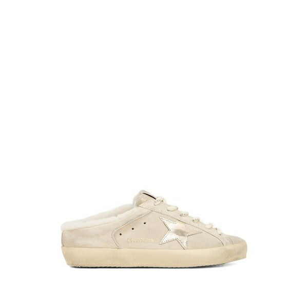 ゴールデングース レディース サンダル シューズ Super-star leather mules Neutrals|asty